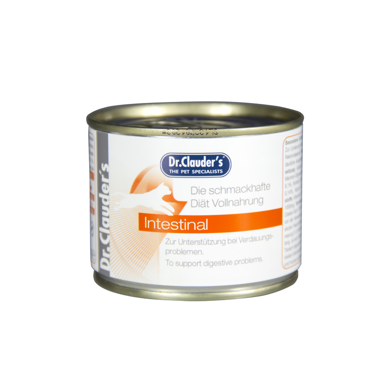Dr Clauder Nassfutter für Katzen Intestinal Diät 6 x 200g - Sparpaket: 6 x 200 g Dr Clauder Nassfutter für Katzen Intestinal Diät 6 x 200g - Sparpaket: 6 x 200 g