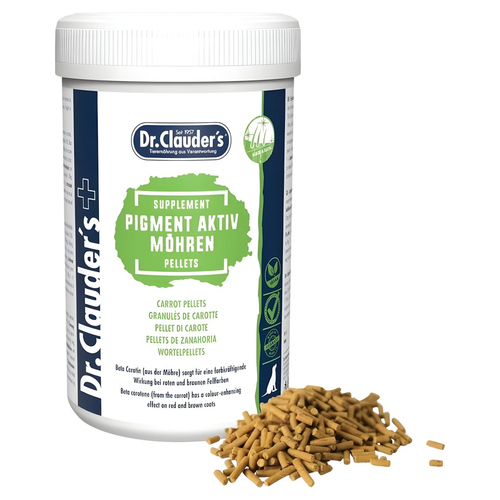 Dr. Clauders Pigment Aktiv Möhren Pellets 600 g Dr. Clauders Pigment Aktiv Möhren Pellets 600 g