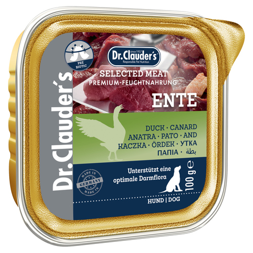 Dr. Clauders Selected Meat mit Ente 100 g - 30 Stück Dr. Clauders Selected Meat mit Ente 100 g - 30 Stück