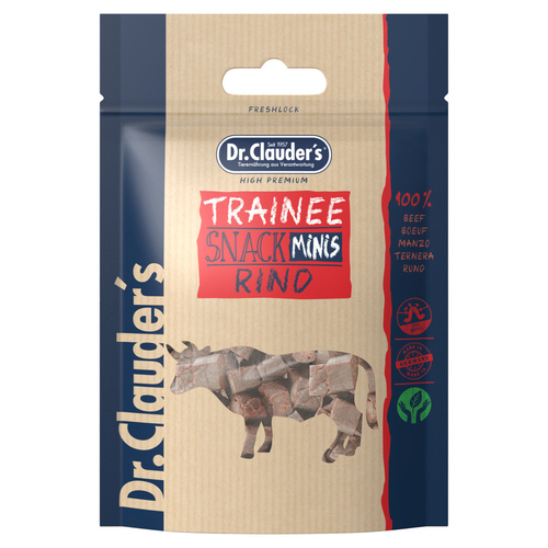 Dr. Clauders Trainee Snack Minis Rind 50 g Dr. Clauders Trainee Snack Minis Rind 50 g