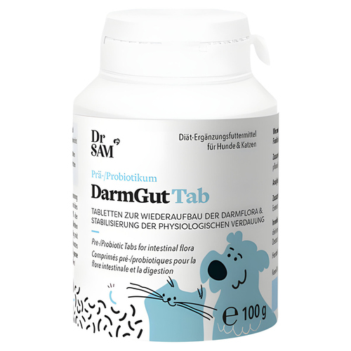 Dr. Sam DarmGut Tab 100 g für Hunde Dr. Sam DarmGut Tab 100 g für Hunde