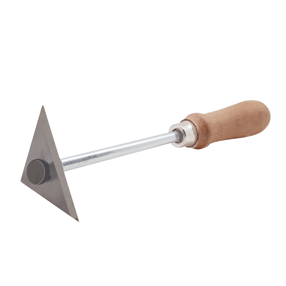 Dreieck Kratzer / Dreikant-Schaber - 6 cm Dreieck Kratzer / Dreikant-Schaber - 6 cm