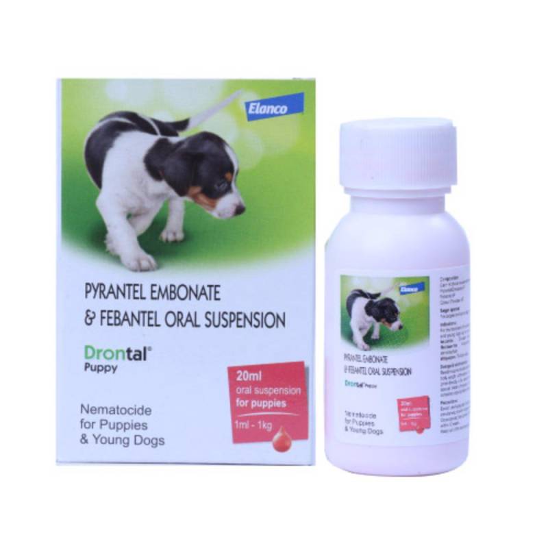 Drontal Wormers Puppy Worming Suspension 100 Ml