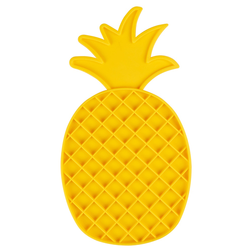 Duvo+ Anti-Schling-Matte Ananas gelb für Hunde Duvo+ Anti-Schling-Matte Ananas gelb für Hunde