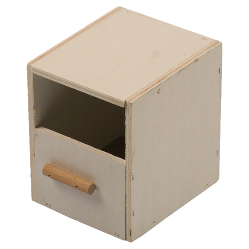 Duvo+ Brutkasten Holz für Finken 1/3 offen Duvo+ Brutkasten Holz für Finken 1/3 offen