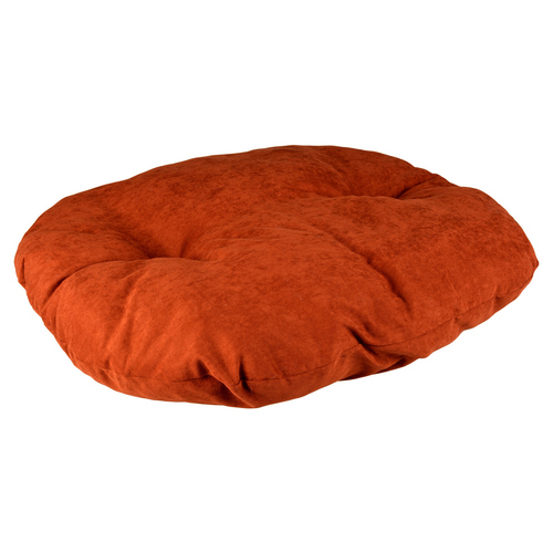 Duvo+ Hundekissen oval Velvet Copper rot/weiß, Größe: XL Duvo+ Hundekissen oval Velvet Copper rot/weiß, Größe: XL