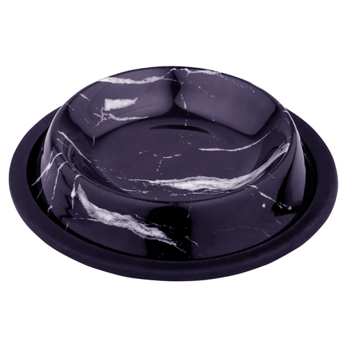 Duvo+ Hundenapf Deco Fix Marble Look schwarz Duvo+ Hundenapf Deco Fix Marble Look schwarz