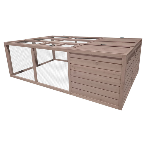 Duvo+ Kaninchenstall Woodland Hopper Forest taupe Duvo+ Kaninchenstall Woodland Hopper Forest taupe