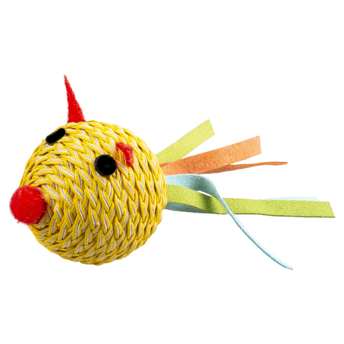 Duvo+ Katzenspielzeug Jolly Ballmaus gelb Duvo+ Katzenspielzeug Jolly Ballmaus gelb