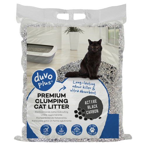 Duvo+ Katzenstreu Premium Active Black Carbon 12 kg Duvo+ Katzenstreu Premium Active Black Carbon 12 kg