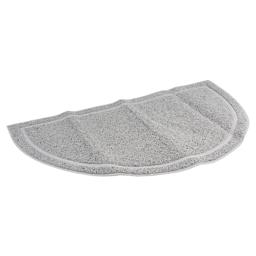 Duvo+ Katzentoiletten-Matte Hemisphäre grau Duvo+ Katzentoiletten-Matte Hemisphäre grau