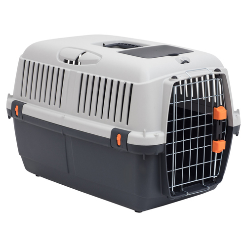 Duvo+ Transportbox Bracco Iata Travel grau/schwarz für Hunde Duvo+ Transportbox Bracco Iata Travel grau/schwarz für Hunde