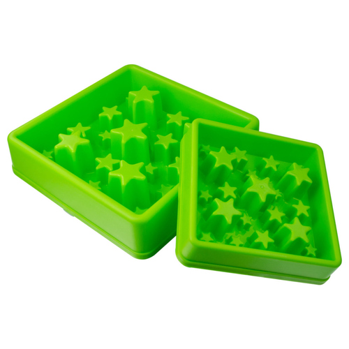 Eat Slow Live Longer Anti-Schlingnapf Star grün, Maße: 14 x 14 cm Eat Slow Live Longer Anti-Schlingnapf Star grün, Maße: 14 x 14 cm