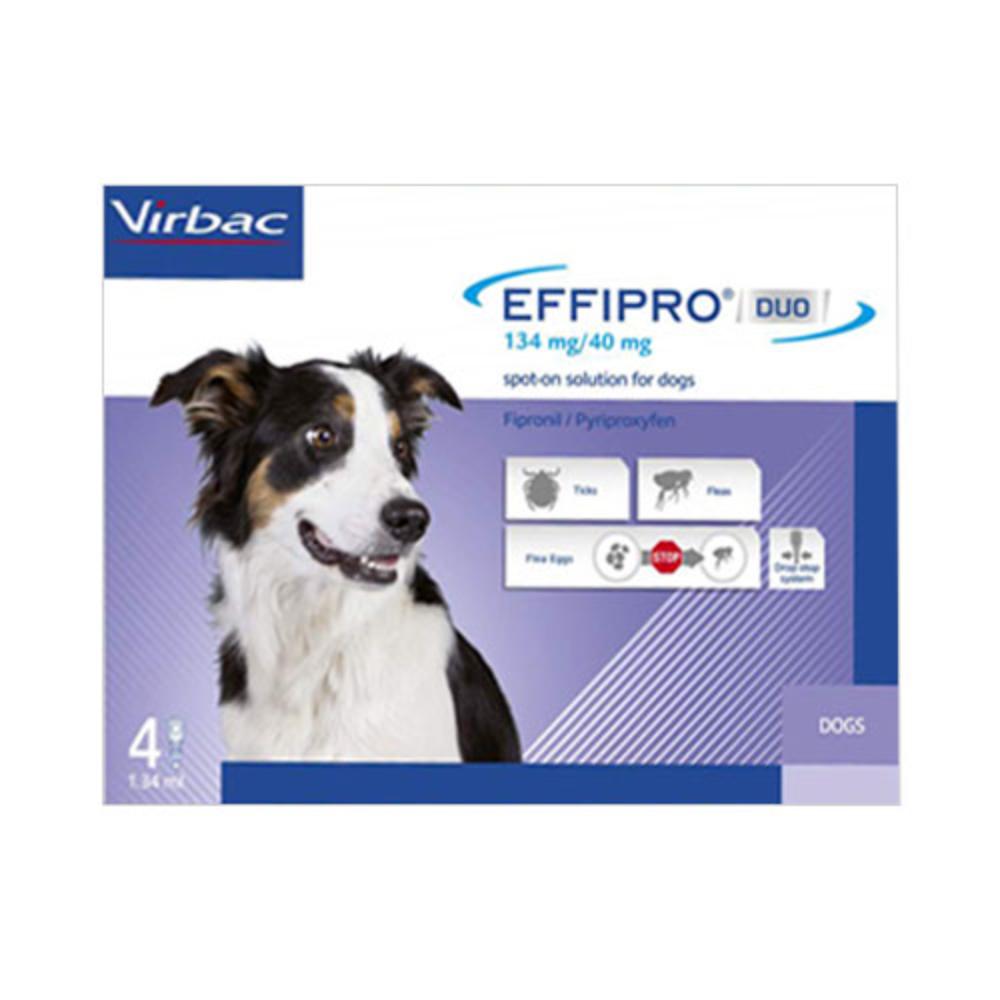 Effipro Duo Spot- On For Medium Dogs 23 To 44 Lbs 12 Doses