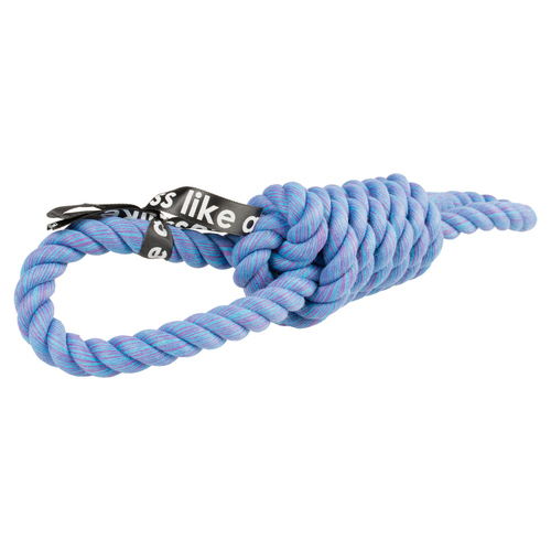 Europet Bernina Hundespielzeug Spielseil mit 2 Schlaufen "tug life" blau Europet Bernina Hundespielzeug Spielseil mit 2 Schlaufen "tug life" blau