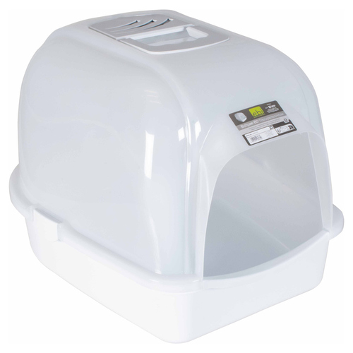 Europet Bernina Katzentoilette Eclipse transparent/weiß, Größe: M Europet Bernina Katzentoilette Eclipse transparent/weiß, Größe: M