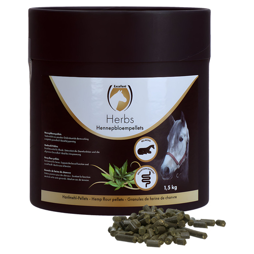 Excellent Horse Herbs Hanfmehl-Pellets 1,5 kg Excellent Horse Herbs Hanfmehl-Pellets 1,5 kg