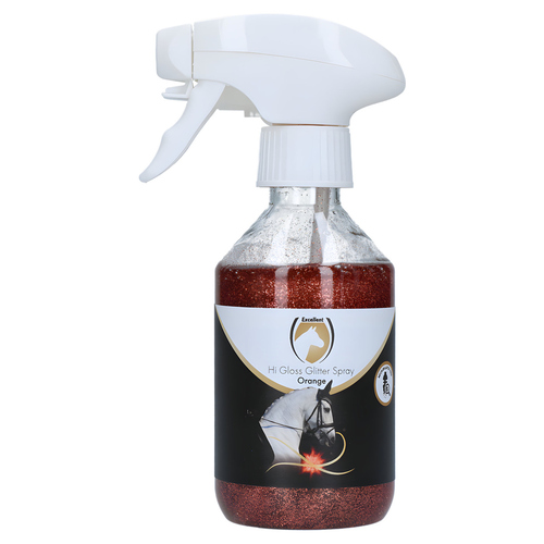 Excellent Horse Hi Gloss Glitter Spray orange 250 ml Excellent Horse Hi Gloss Glitter Spray orange 250 ml