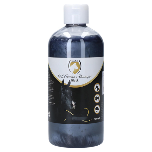 Excellent Horse Hi Gloss Shampoo schwarz 500 ml Excellent Horse Hi Gloss Shampoo schwarz 500 ml