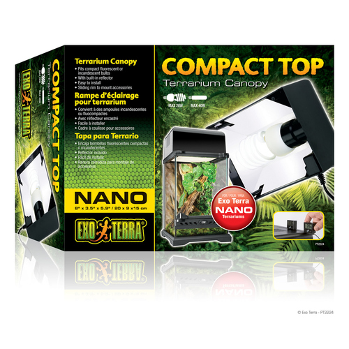 Exo Terra Compact Top Nano Terrarienabdeckung Exo Terra Compact Top Nano Terrarienabdeckung