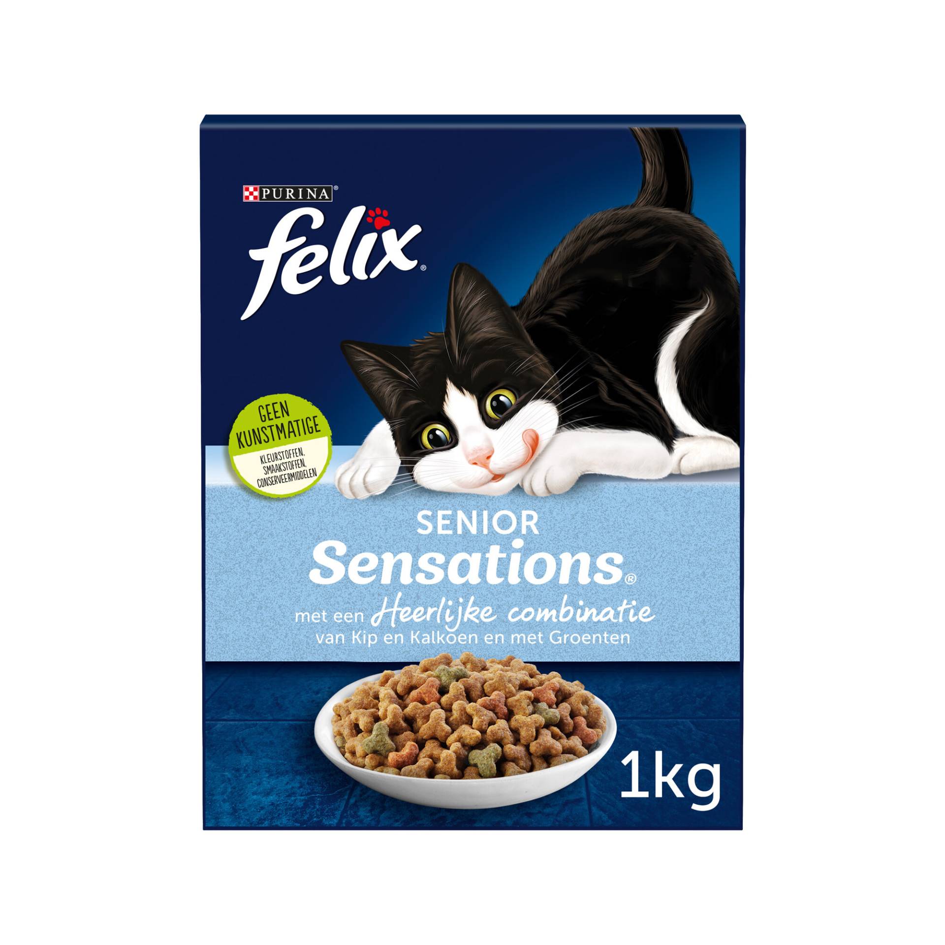 Felix Senior Sensations - Huhn und Gemüse - 1 kg von Felix