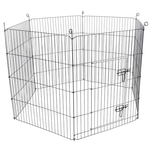 Flamingo Freigehege für Nagetiere Zippo schwarz Flamingo Freigehege für Nagetiere Zippo schwarz