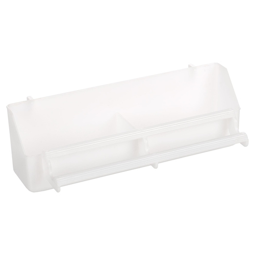 Flamingo Futter- und Trinknapf weiß für Voliere Sinai Flamingo Futter- und Trinknapf weiß für Voliere Sinai