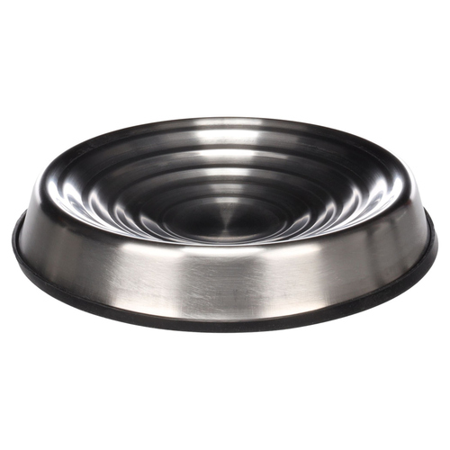 Flamingo Futterschale Lajla rund silber, Fassungsvermögen: 200 ml Flamingo Futterschale Lajla rund silber, Fassungsvermögen: 200 ml