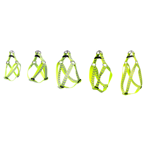 Flamingo Geschirr Step&Go Fergu Fluo gelb, Größe: L Flamingo Geschirr Step&Go Fergu Fluo gelb, Größe: L