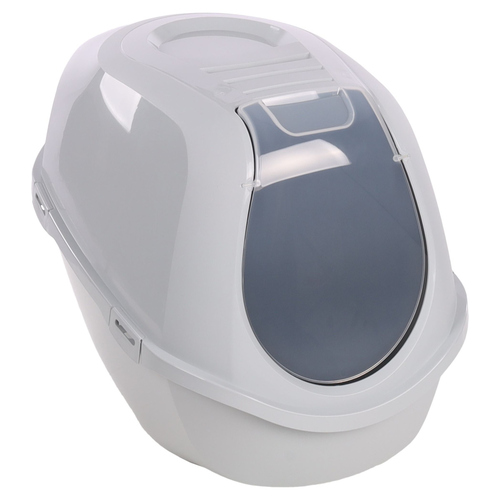 Flamingo Geschlossene Katzentoilette Trini grau Flamingo Geschlossene Katzentoilette Trini grau