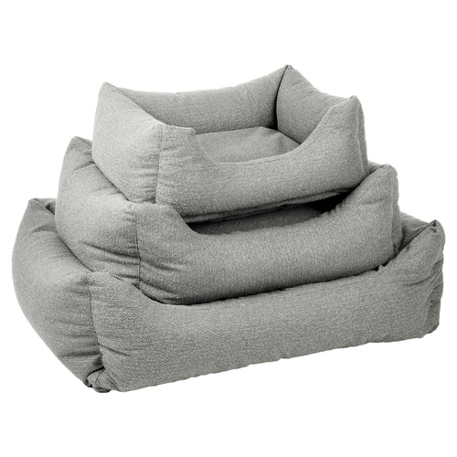 Flamingo Hundebett Baleno rechteckig grau, Maße: 100 x 80 x 25 cm Flamingo Hundebett Baleno rechteckig grau, Maße: 100 x 80 x 25 cm