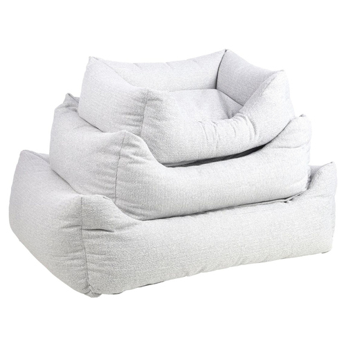 Flamingo Hundebett Baleno rechteckig hellgrau, Maße: 80 x 67 x 22 cm Flamingo Hundebett Baleno rechteckig hellgrau, Maße: 80 x 67 x 22 cm