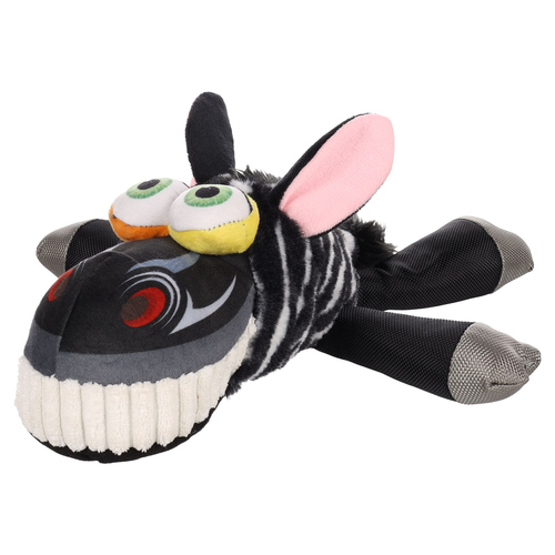 Flamingo Hundespielzeug Hoofa Zebra schwarz Flamingo Hundespielzeug Hoofa Zebra schwarz