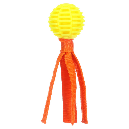 Flamingo Hundespielzeug Lipa Ball gelb/orange Flamingo Hundespielzeug Lipa Ball gelb/orange