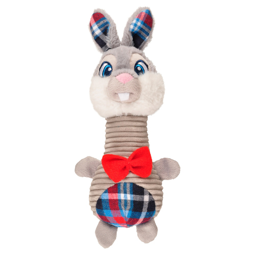 Flamingo Hundespielzeug Weihnachten Kaninchen in Hantelform Flamingo Hundespielzeug Weihnachten Kaninchen in Hantelform