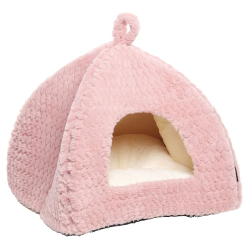 Flamingo Iglu Naya Iglu rosa für Hunde, Maße: 40 x 40 x 35 cm Flamingo Iglu Naya Iglu rosa für Hunde, Maße: 40 x 40 x 35 cm