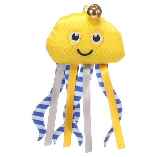 Flamingo Katzenspielzeug Strellow Oktopus gelb Flamingo Katzenspielzeug Strellow Oktopus gelb