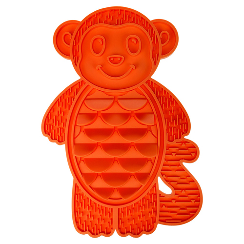 Flamingo Leckmatte Sumu Affe orange Flamingo Leckmatte Sumu Affe orange