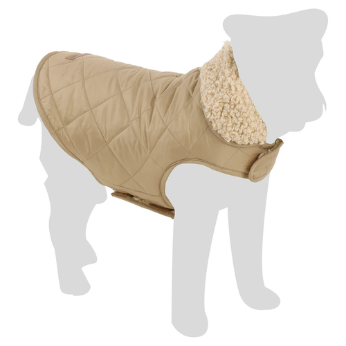 Flamingo Mantel Bonnie beige, Rückenlänge: 35 cm Flamingo Mantel Bonnie beige, Rückenlänge: 35 cm