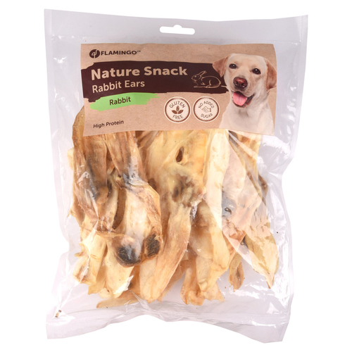 Flamingo Nature Snack Kaninchenohren 200 g Flamingo Nature Snack Kaninchenohren 200 g