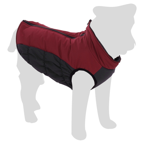 Flamingo Wintermantel Lima bordeaux, Rückenlänge: 35 cm Flamingo Wintermantel Lima bordeaux, Rückenlänge: 35 cm