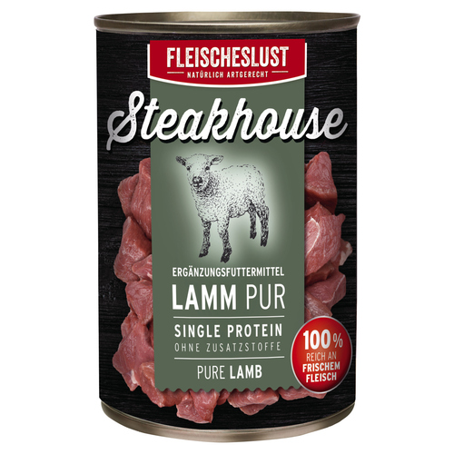 Fleischeslust Steakhouse Lamm Pur 400 g Fleischeslust Steakhouse Lamm Pur 400 g
