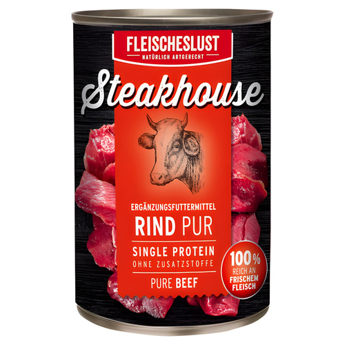 Fleischeslust Steakhouse Rind pur 800 g Fleischeslust Steakhouse Rind pur 800 g