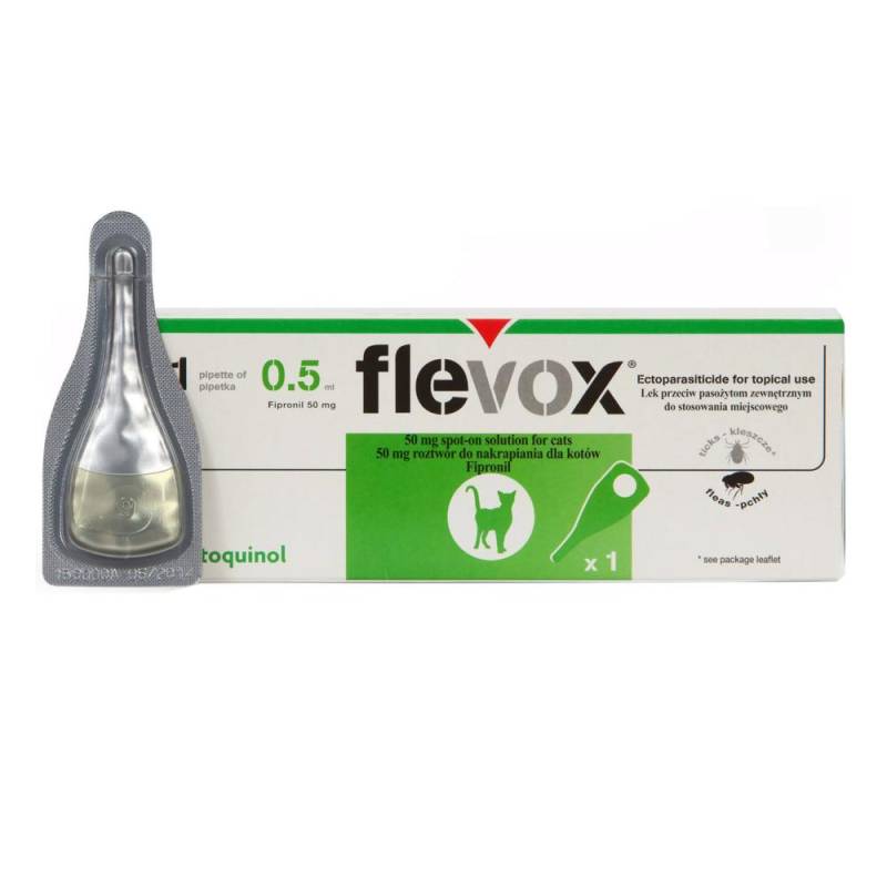 Flevox Spot-On For Cats 12 Pipettes