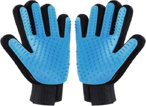 Focus Care Glove - Tierpelzhandschuh - Haren - Fokusspflege - Faire Pinsel - 2 Paar Handschuhe von New Age Devi