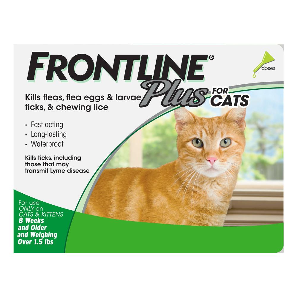 Frontline Plus For Cats 12 Pipettes