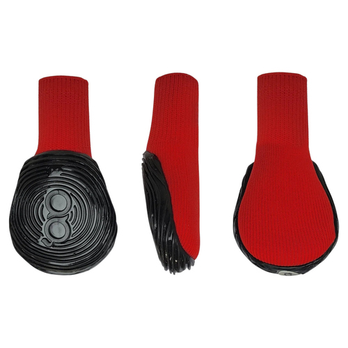 Goo-eez Hundeschuhe Athleticaz rot/schwarz, Größe: M Goo-eez Hundeschuhe Athleticaz rot/schwarz, Größe: M