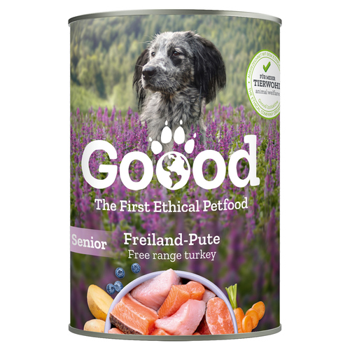 Goood Senior Freilandpute & Nachhaltige Forelle 400 g Goood Senior Freilandpute & Nachhaltige Forelle 400 g