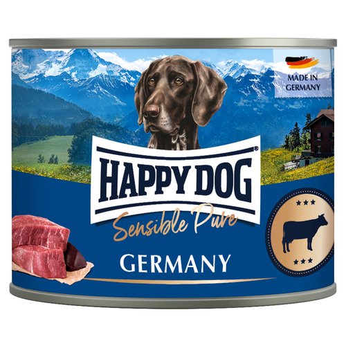 Happy Dog Sensible Pure Germany mit Rind 200 g Happy Dog Sensible Pure Germany mit Rind 200 g