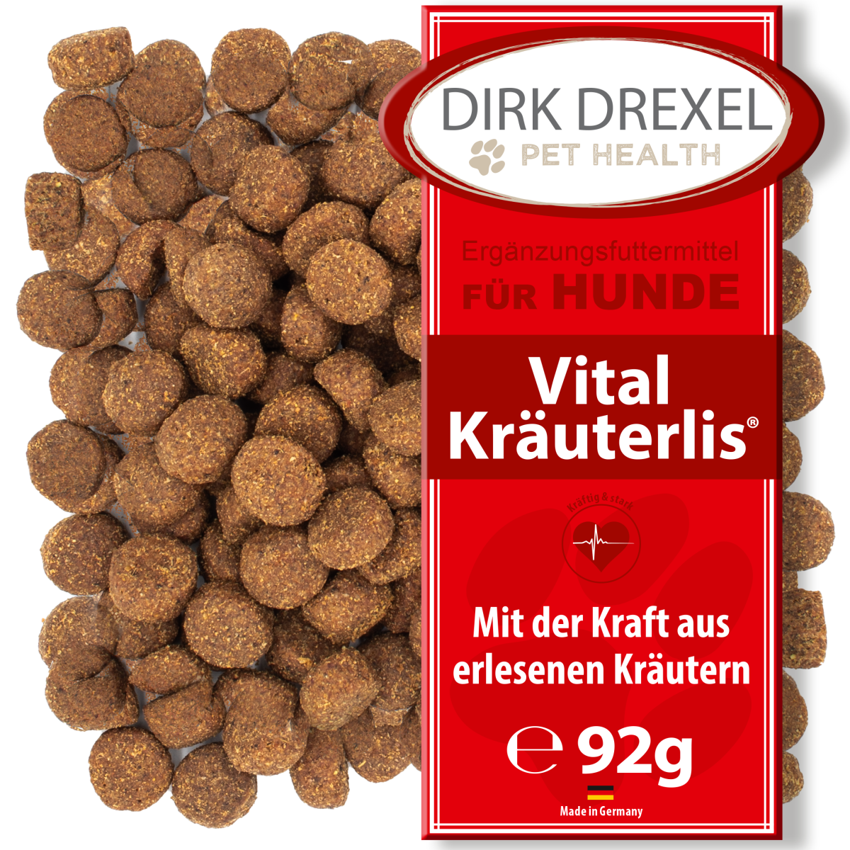 Vital Kräuterlis für Hunde 92g